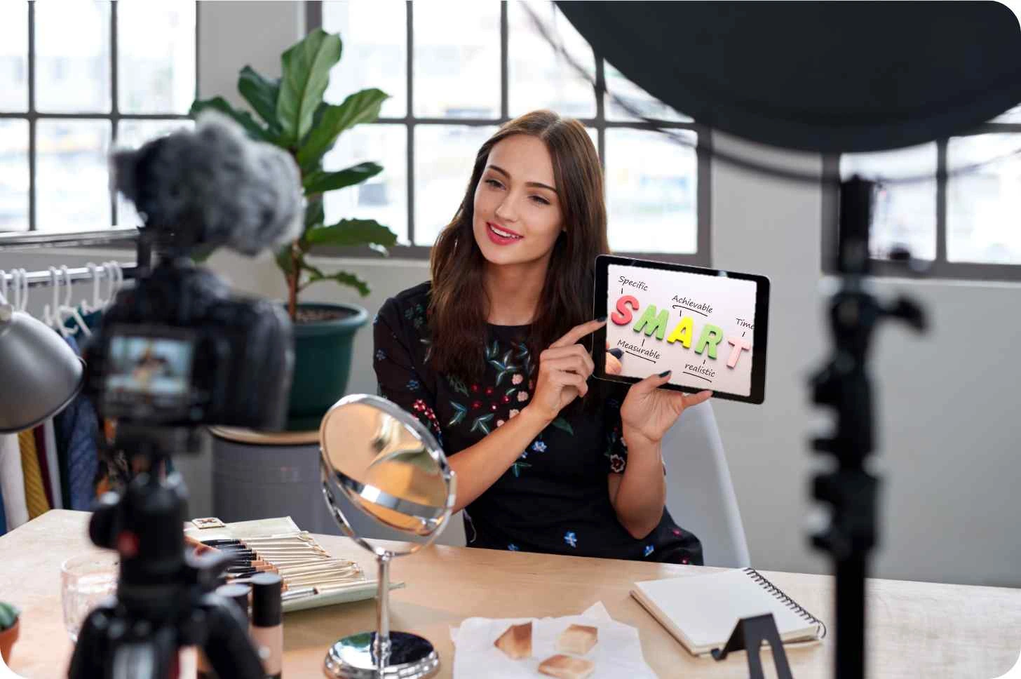 Hero image of a city skyline at night