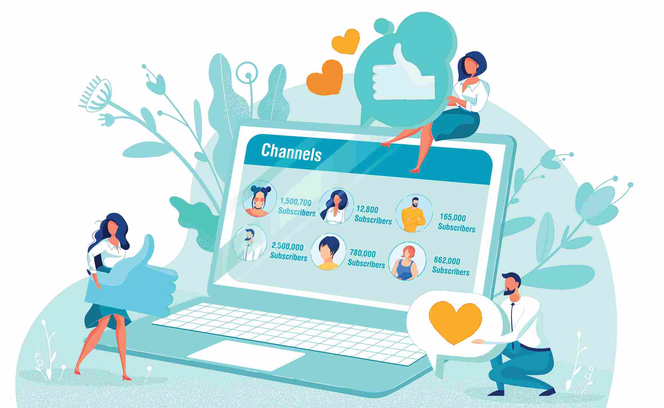 Hero image of a city skyline at night