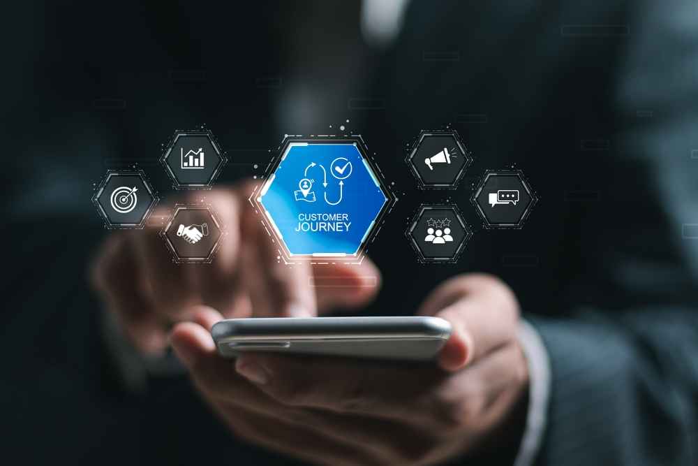 Hero image of a city skyline at night