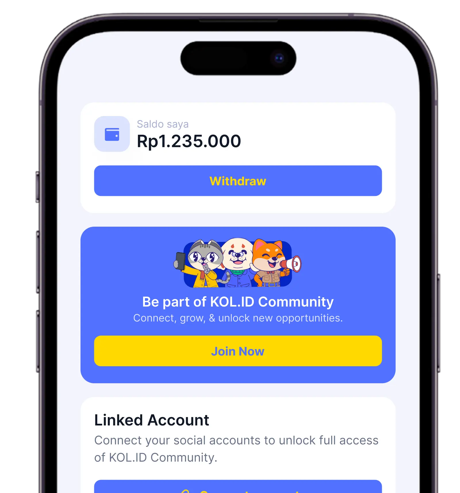 Join community illustration